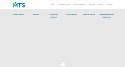Desktop Screenshot of mts.com.co